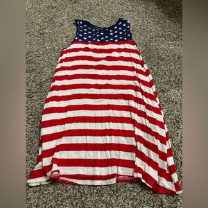 American Flag Women’s Sleeveless Dress